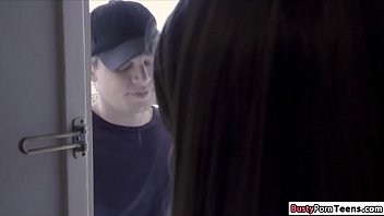 Preview 1 of Kiesia Grey - Nadya gives pussy to the delivery guy