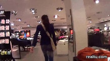 Preview 1 of Xxx Nickni Jai - Glamorous czech teenie gets seduced in the shopping centre and poked in pov