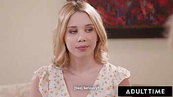 Preview 1 of Gye Fuck Gye Porn - ADULT TIME - Cuckquean Sophia Sterling Begs To Watch Her Stepmom Dee Williams Fuck Her Big Dick BF!
