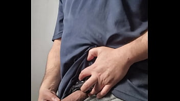 Preview 1 of Chut Chusing - Stroking my thick long cock dripping precum