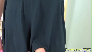 Preview 2 of Xxxpk Movi - Kinky trans babe plays with sextoys