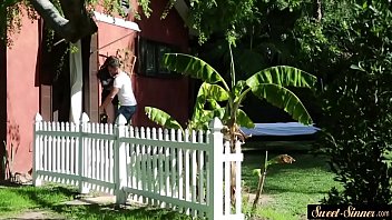 Preview 2 of Shrotes Vedios - Cock loving teen banged and creamed outdoors