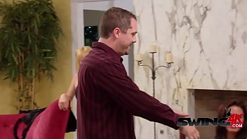 Preview 3 of Lqdy Leyla - Teen swingers are happy to ease into kinky stuff