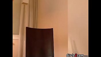 Preview 4 of Ind Hindi Mom - Busty brunette puts a dildo in her pussy on the chair