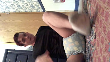 Preview 3 of Aeb Malija - Diaper Boy Damien Michael Turner Playing in Yet Another Loaded Messy Diaper