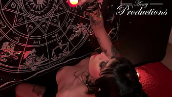 Preview 2 of Dolly Buster Cunt - Gothic girl and her ritual to have sex with her boyfriend