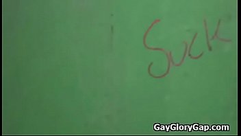 Preview 1 of A Huge Pinus - Interracial Gay Gloruhole And Nasty Handjob Video 22