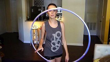 Preview 1 of Mesum Rok - hoop girl - titts shake dance