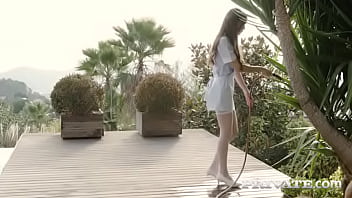 Preview 1 of Russian Group Orgy Swinger - Anya Krey,  teen maid does DP