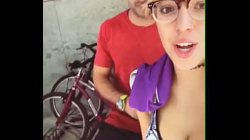 Preview 4 of Femdom Tb Similar Sites - Nati Jota mostrando escote despu&eacute_s del gym