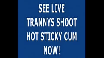 Preview 4 of Hot Sucking Cum - Live Tranny Cum 97