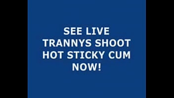 Preview 4 of Sana Mira - Live Tranny Cum 82