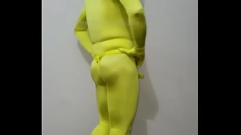 Preview 2 of Fake Doctor Video - Zentai spandex man penis