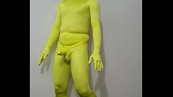 Preview 4 of Fake Doctor Video - Zentai spandex man penis