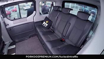 Preview 1 of Afgani Sexi Girls - VIP SEX VAULT - German brunette babe Lullu Gun gets banged in traffic
