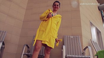 Preview 1 of Repe Home Sister Repe - Shaved tight hottie Markova in the Czech pool