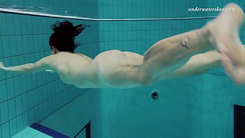 Preview 4 of Repe Home Sister Repe - Shaved tight hottie Markova in the Czech pool