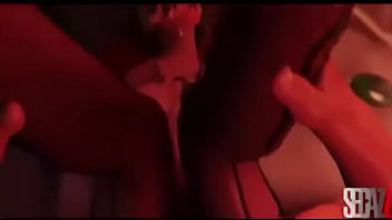 Preview 3 of Plump With Nipples - 3d horny big tits teen being fucked hard
