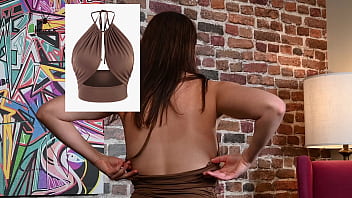 Preview 4 of Mom And Sns Friend - Alisha Adams Hates this color and the , complexity of the brown dress although it is fun to watch