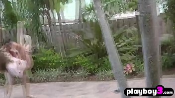 Preview 1 of 3 Seox - Amateur teens got fucked in wet pussies near a pool