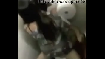 Preview 2 of My Step Mom Sex Whet Me - caught fuchink in a public toilet