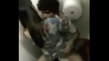 Preview 4 of My Step Mom Sex Whet Me - caught fuchink in a public toilet