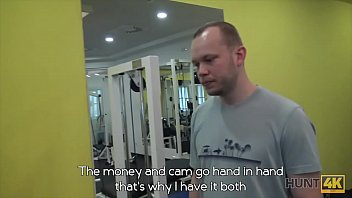 Preview 2 of Lilla Baumann - HUNT4K. I will train your girlfriend really hard!