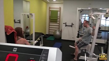 Preview 1 of Lilla Baumann - HUNT4K. I will train your girlfriend really hard!