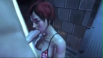 Preview 2 of Uju Ky - 3d big tits hard blowjob sex
