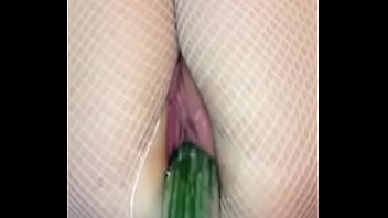 Preview 1 of Frere Scot - Fucking myself with huge cucumber