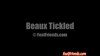 Preview 3 of Mom Lube - Foot fetish stud with a great body tickled by his friend