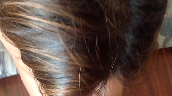 Preview 1 of Lupe Con El Conejo - Amateur blowjob