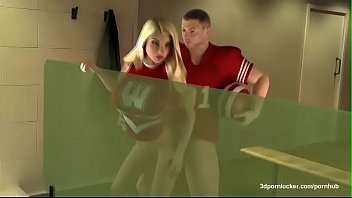 Preview 2 of Engate No Autoro - 3d slutty blonde whore fucked hard by a hoky guy