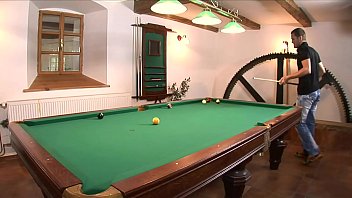 Preview 1 of Israel Audio - Sexy french maid slammed in a billiard table