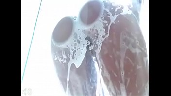 Preview 2 of Daugter Fucks Mom Caught - Sweet Latina plays in shower - Watch Part2 on 02cam.com