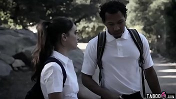 Preview 1 of Two Big But Mom - with a black boyfriend and a jealous brother