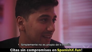 Preview 3 of Hema Xxxvideo - Brunette With Hairy Pussy Is So Hot! (Spanish / Espanol)