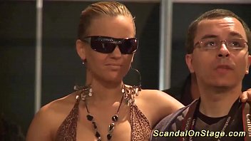 Preview 1 of Nichols Anika - extreme squirting on public show stage