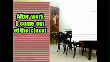 Preview 2 of Alena Xxx Video - Afther work i come out of the closet