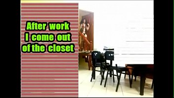 Preview 1 of Alena Xxx Video - Afther work i come out of the closet
