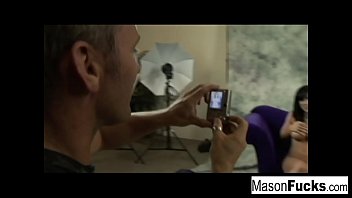 Preview 1 of Mena Wong - Mason is interrupted from her shoot to take the load