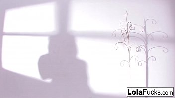 Preview 1 of Condom In Ass - Lola gets pounded by big black cock