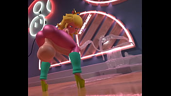 Preview 3 of Pantyhose Fisting - Futanari Princess Peach (wyerframeZ)
