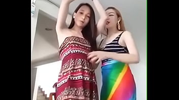 Preview 4 of Monster Tit Bondage Tube - 1 con cave tụt quần 1 con lợn n&aacute_i ( 2 con đĩ )