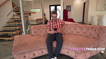 Preview 1 of Maril Tampico - Boyfriends Step Dad Freeuses Me To Calm Me Down | FreeuseTeenie