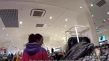 Preview 3 of Pinoy Cantotan - Attractive czech kitten was seduced in the shopping centre and shagged in pov