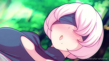 Preview 1 of Negru Girl - 2B from NieR Automata // Credits: Theobrobine