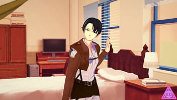 Preview 1 of Korean Xxx Semi - Eren si fa succhiare il cazzo da Levi shingeki no kyojin