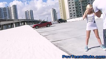 Preview 3 of Peh Tv - Pov blonde teen model shows her ass