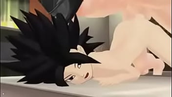 Preview 1 of Babilona German Online Romance - Caulifla dragon ball super 3D